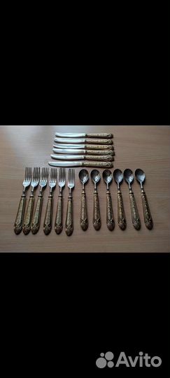 Столовые приборы серебро