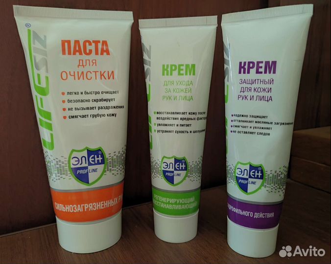 Крем и Паста для очищения рук и лица