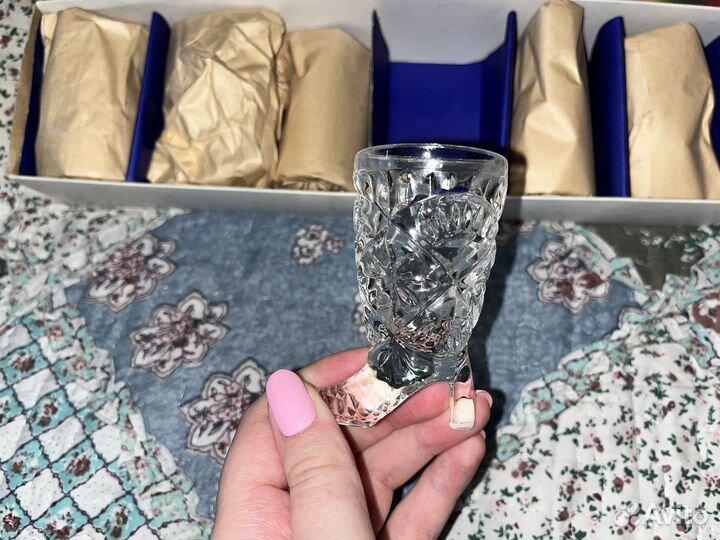 Хрустальные рюмки