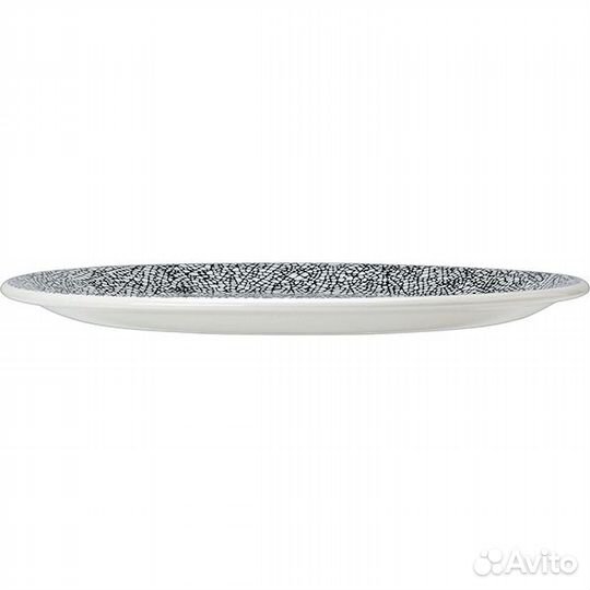 Тарелка мелкая «Инк Блэк» Ink Black Steelite