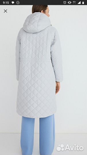 Пальто женское демисезонное стеганое