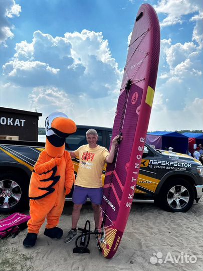 Прогулки на сапборде по реке Иртыш