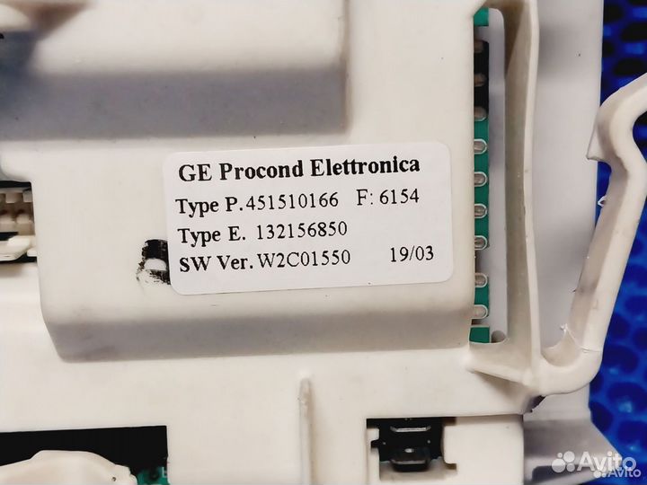 Плата управления стиральной машины Zanussi