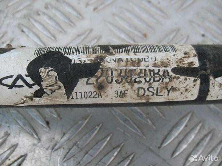 Полуось передняя правая Chery Very A13 2012г