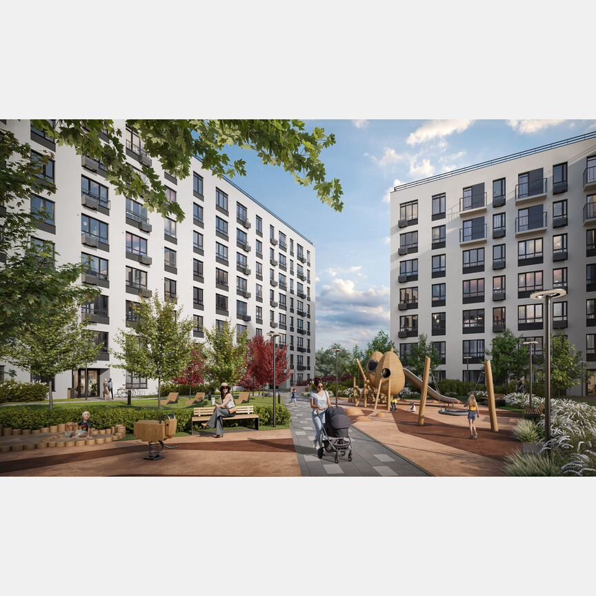 1-к. квартира, 41 м², 9/9 эт.