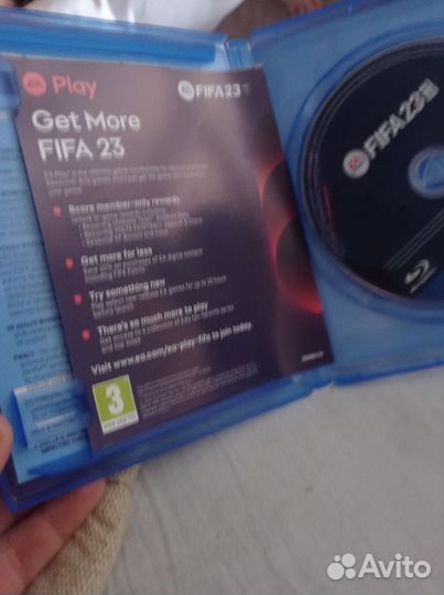 Диски на ps4 мортал комбат x fifa 23