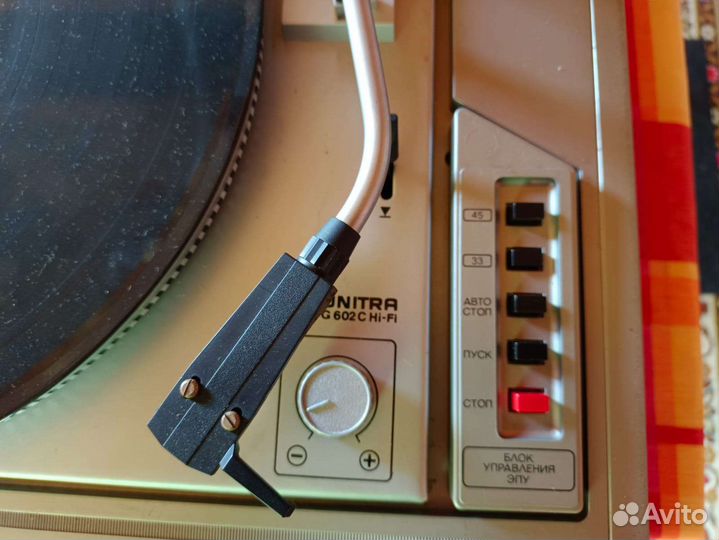 Электрофон сетевой транзисторный Вега-109 - стерео