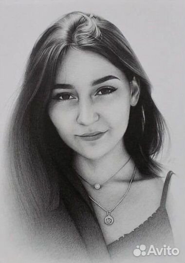 Портрет карандашом на заказ