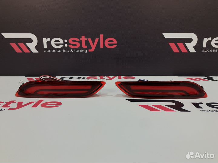 Фонари в задний бампер Camry 70 3 Режима