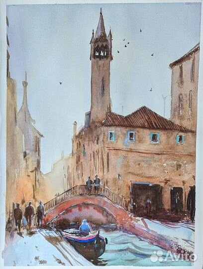 Акварель(Венеция)
