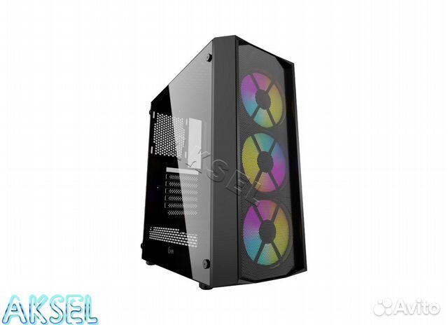 Корпус Standart-ATX PowerCase Rhombus X3 Mesh LED купить в Новосибирске ...