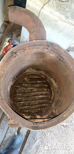 Чугунная печь для бани