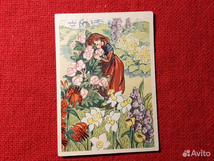 Открытки (народные сказки) 1950е. годы СССР