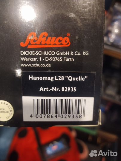 Hanomag L28 Quelle schuco 1/43