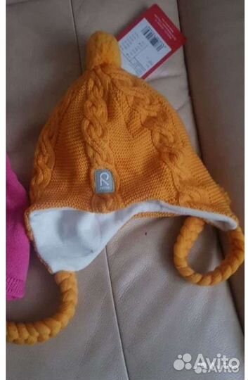 Шапка для девочки reima. Зимняя. Новая