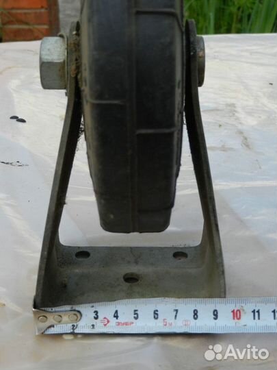 Колесо для тележки с опорой ф160(одно)