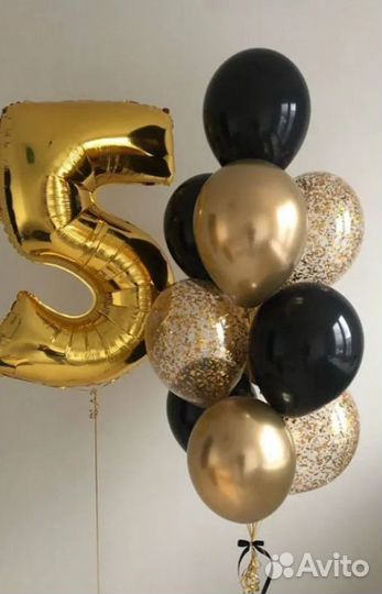 Гелиевые шарики с доставкой, надуть шары гелием