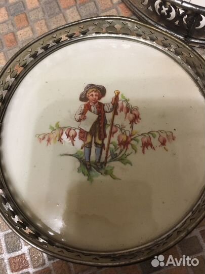 Подставки винтажные фарфоровые ГДР