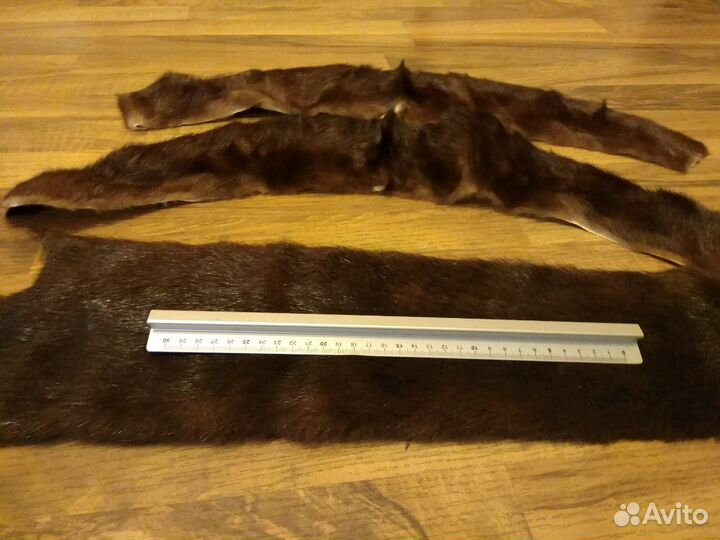 Воротники норковые