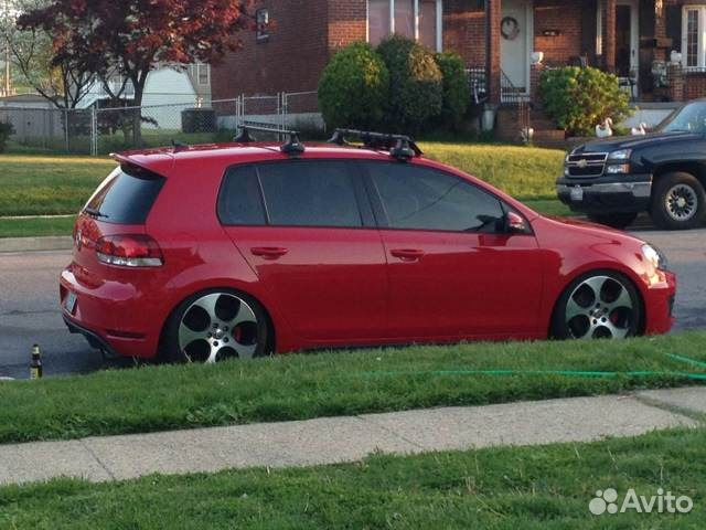 Багажник на крышу Фольцваген Гольф Евродеталь