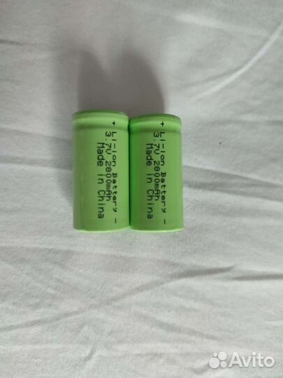 Аккумуляторы CR123, 3,7V