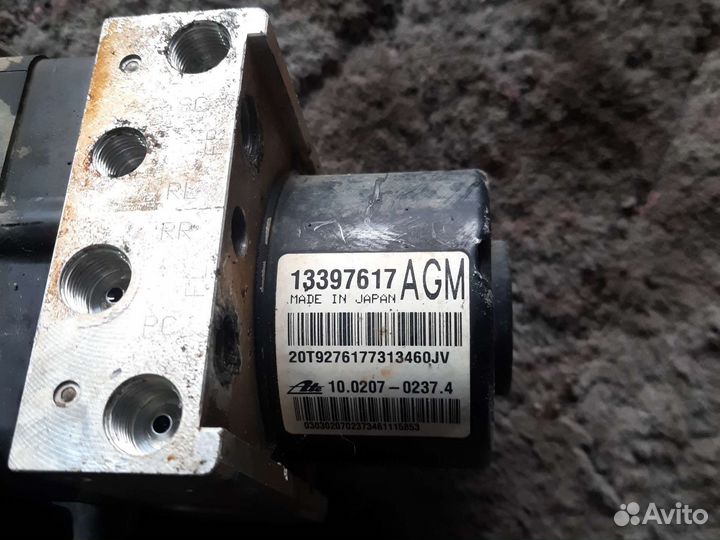 Блок ABS Chevrolet Cruze 1.6 автомат