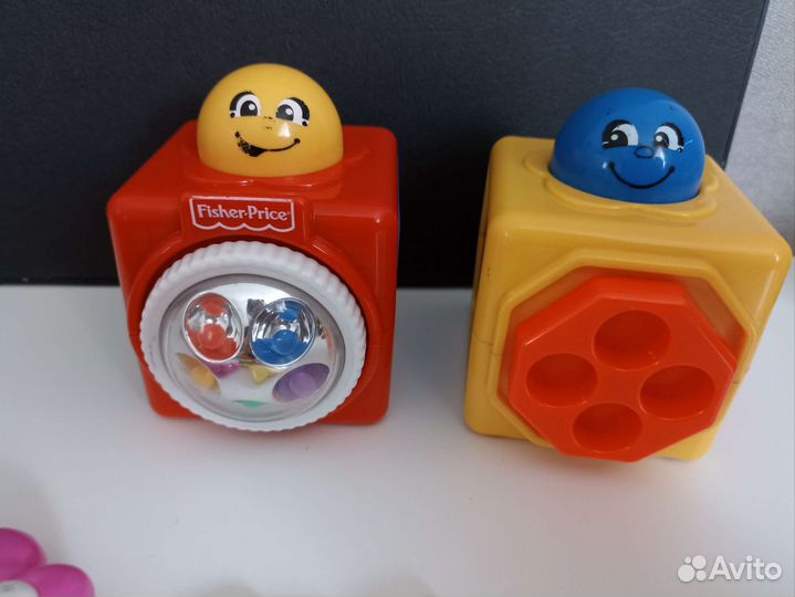 Игрушки погремушки подвес развивающие пакетом