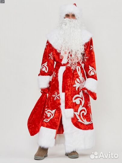Костюм Деда Мороза на новый год