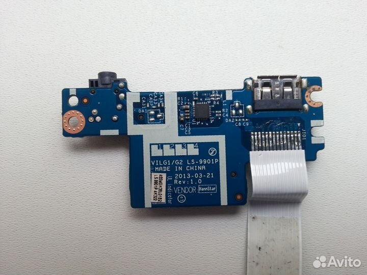 Плата USB + Audio от Lenovo G505s. Отп. в регионы