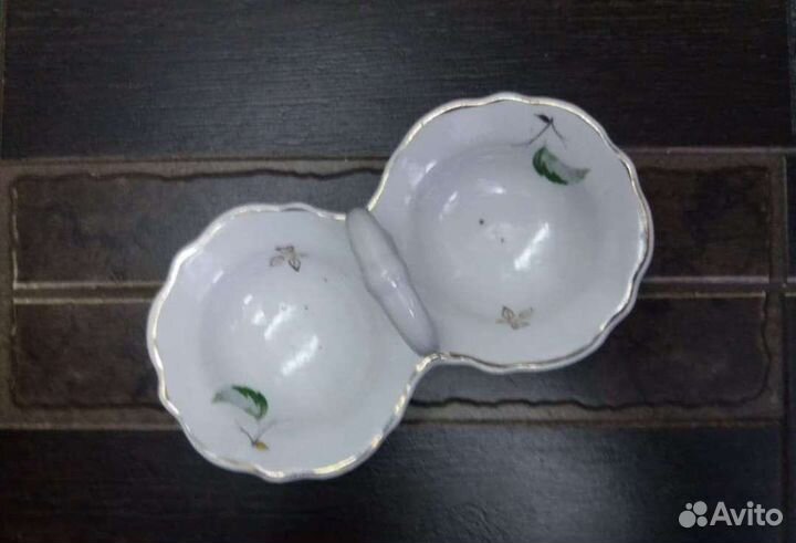 Посуда ссср, тарелка огромная,Менажница/Дулево