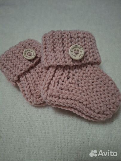 Носки вязаные детские