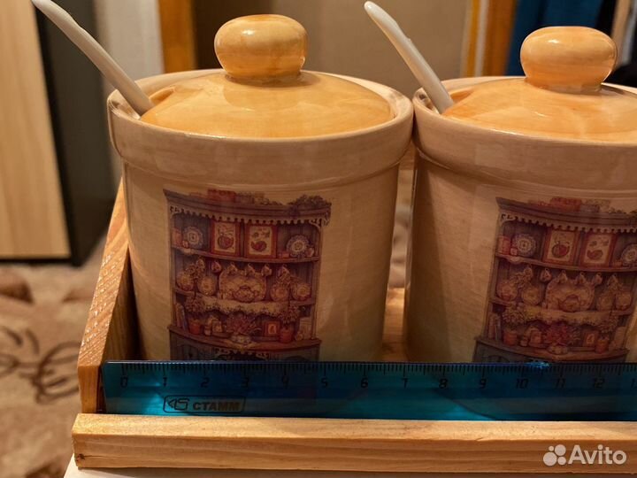 Набор баночек для специй