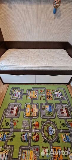 Детская кровать от 3 лет с ящиками