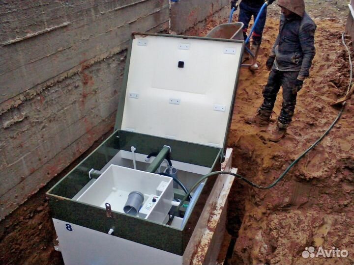 Септик био Кит 4 переливной