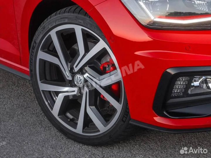 Литой диск в стиле Volkswagen R17 5x112. Стильный