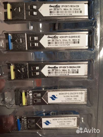 Модуль оптический (SL) WDM-SFP-10G-20A 20km