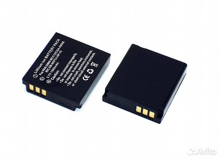 Акб CGA-S005 для Panasonic DMC-FS1 3.7V 1500mAh