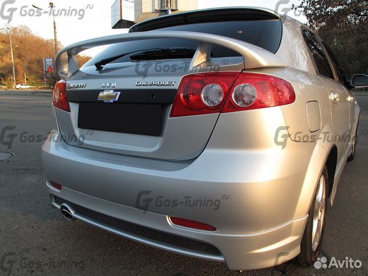 Тюнинг спойлер на Chevrolet Lacetti хетчбек