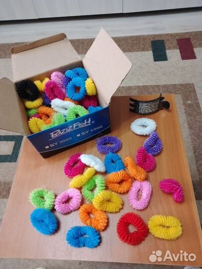 Резинки для волос пакетом