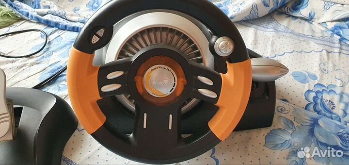 Игровой руль genius wheel 3 MT