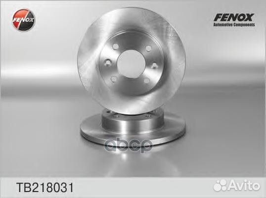 TB218031 диск тормозной Renault Logan 1.4/1.6