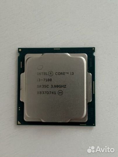 Процессор intel i3 7100 3.90 Ghz