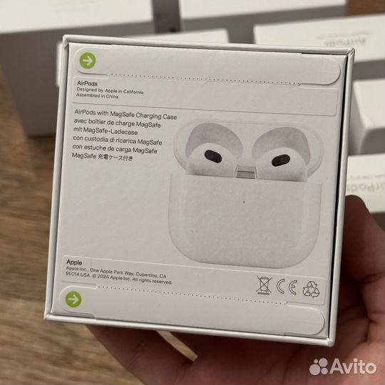 AirPods 3 Lux копия (Гарантия + подарок)