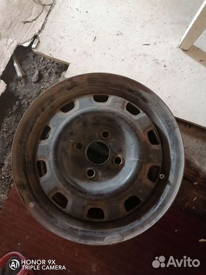 Диск штамп r14 4х100