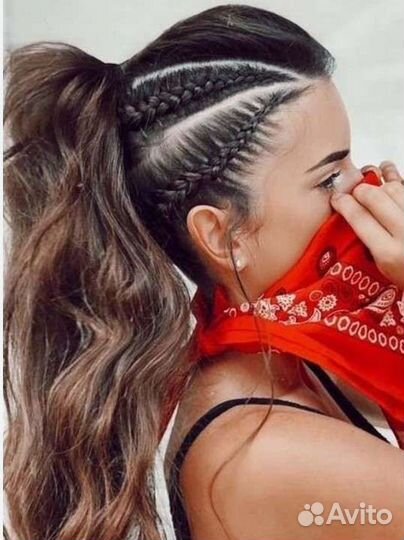 Афролоконы укладки причёски