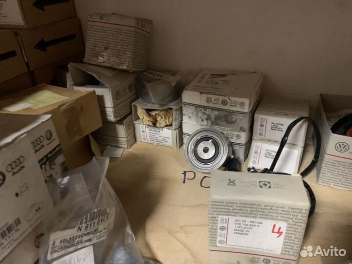 Ролики и натяжители оригинал Audi/Vw