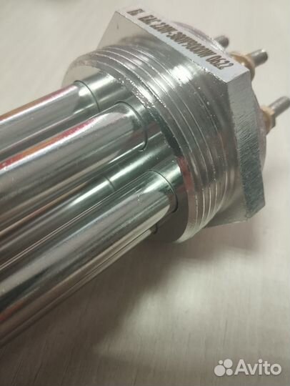 Тэн 9.0kw/380v, тэн нерж., гайка нерж