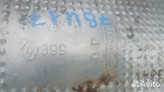 Глушитель renault espace 4 (78U17KM01)