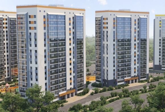 2-к. квартира, 47,8 м², 1/16 эт.