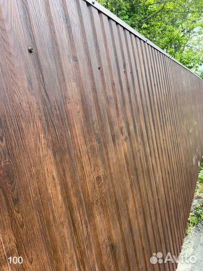 Строительство заборов из профнастила